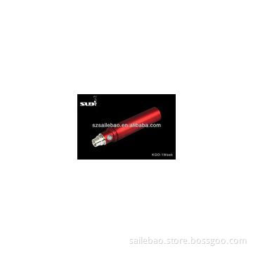 2014 Newest arrival top quality e cigarette battery 2200mah kgo 1 week